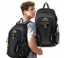 WTM Juodas TREKING BACKPACK MOUNTAIN 40L STIPRIOS VYRŲ MOTERIŠKOS