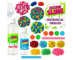 WTM SLIME SLIME GAMYBOS RINKINYS PUIKI KŪRYBINĖ DĖŽĖ MASS GAMYKLĖS DOVANA