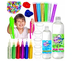 WTM SLIME SLIME RINKINYS SLUTS GAMYBAI „7 viename 1“ kūrybinga dovana didelė „slimes xxl“ dėžutė
