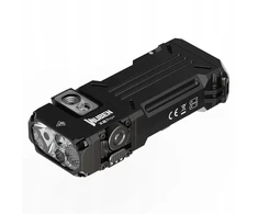 Wuben X2 Pro+ Juodas kompaktiškas EDC įkraunamas žibintuvėlis – 1500 liumenų