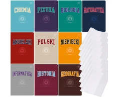 Wyprawka szkolna 4-8 klasa Interdruk komplektas do szkoły zeszyty przybory