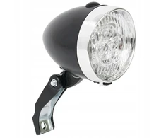 X Light RETRO DVIRAČIO LED PRIEKINIS LEMPAS - VEIKIA BATERIJA - CE