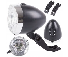 X Light RETRO DVIRAČIO LED PRIEKINIS LEMPAS - VEIKIA BATERIJA - CE