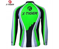 X Tiger Dviratininkų megztinis su atšvaitais Vyriškas užtrauktuku pavasarinis šiltas XL
