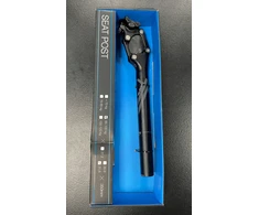 XLC SP-S07 pakabos sėdynės stulpas 30,9 mm, 350 mm, juodas sėdynės stulpas