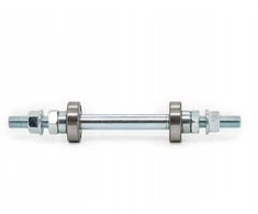 XMX-HR-15 galinės stebulės ašis 3-8 x170 mm - kasetiniai guoliai