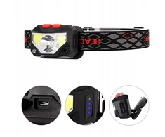XPG COB LED PRIEKINĖ LIPPA PRIEKINĖ LEMPUTA PRIEKINĖ LEMPAS USB JUDĖJIMO JUTIKLIS LENGVAS 8 FUNKCIJOS