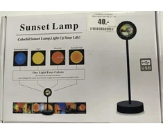 Xtech LAMPKA SUNSET Projektorius Pultas 16 KOLORÓW USB RGBW NOCNA LED