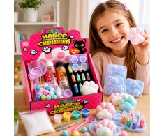 „XXL“ rinkinys „Cat's Paw“, „pasidaryk pats“ „Squishy Slime Squishy Squishy“, skirtas 3 ir vyresniems vaikams