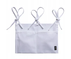 Yellow Tipi Geltona Tipi Organizer na łóżeczko Cotton Baltas