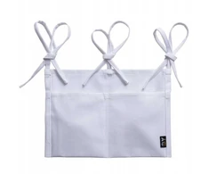 Yellow Tipi Geltona Tipi Organizer na łóżeczko Cotton Baltas