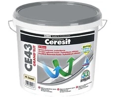 Ypač atsparus elastingas siūlių glaistas CERESIT CE43 GRANIT ELIT 07, pilkos sp., 5kg