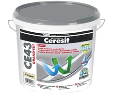 Ypač atsparus elastingas siūlių glaistas CERESIT CE43 GRANIT ELIT 07, pilkos sp., 5kg