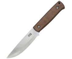 Za-Pas Biwi BW10 Micarta Satin lauko išgyvenimo peilis su dėklu - Rudas