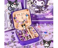 Żabolek Creative DIY Kuromi ir Hello Kitty apyrankių rinkinys – puikiai tiks kaip dovana