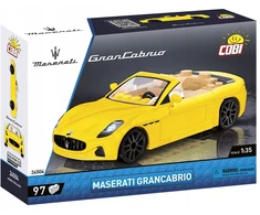 Žaidimai ir žaislai - COBI - Maserati Grancabrio - 97 elementai - Plastikiniai blokeliai - 8 metų ir daugiau