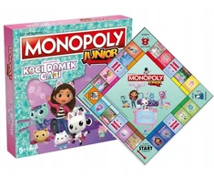 Žaidimas PLANSZOWA MONOPOLY JUNIOR KOCI NAMELIS GABI