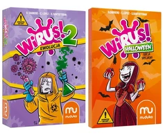 Žaidimo Muduko VIRUS, EVOLUTION + HELLOWEEN išplėtimo papildymų rinkinys