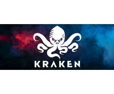 Žaidimų kėdė Kraken Chairs Delta, juoda/raudona