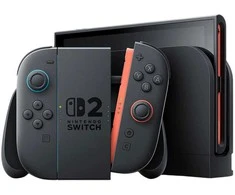 Nintendo Switch 2 portable game console 20.1 cm (7.9") 256 GB Jutiklinis ekranas Wi-Fi Juodas