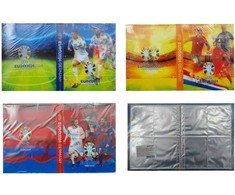 Žaidimų kortų albumas Football 3D Įvairių spalvų