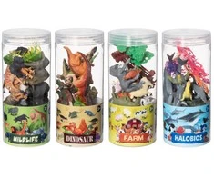None Žaisliniai gyvūnai CREATIVE TOYS 16vnt. Įvairių tipų