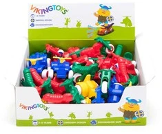 Žaislinis motociklas Viking Toys 10cm 12+ mėn.