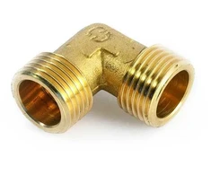 Žalvarinė alkūnė GENERAL FITTINGS, 1", išor/išor