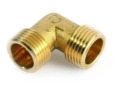 Žalvarinė alkūnė GENERAL FITTINGS, 3/4", išor/išor