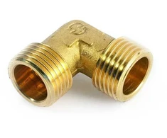Žalvarinė alkūnė GENERAL FITTINGS, 3/4", išor/išor