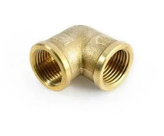 Žalvarinė alkūnė GENERAL FITTINGS, 3/8"