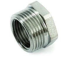 Žalvarinė chrom. redukcija GENERAL FITTINGS, 1/2"x 3/8", išor/vid