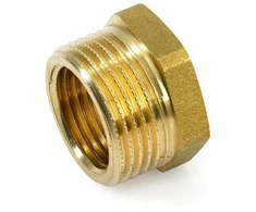 Žalvarinė redukcija GENERAL FITTINGS, 1/2"x 1/4", išor/vid