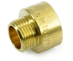 Žalvarinė redukcija GENERAL FITTINGS, 1/2"x 3/8", išor/vid