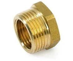 Žalvarinė redukcija GENERAL FITTINGS, 3/4"x 1/2", išor/vid