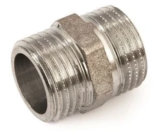 Žalvarinis chrom. nipelis GENERAL FITTINGS, 1/2"