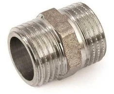 Žalvarinis chrom. nipelis GENERAL FITTINGS, 3/4"