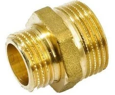 Žalvarinis chrom. nipelis GENERAL FITTINGS, 3/4"
