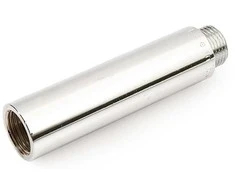 Žalvarinis chrom. prailgintojas GENERAL FITTINGS, 1/2"x 10 mm, vid/išor
