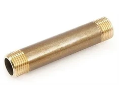 Žalvarinis ilgasriegis GENERAL FITTINGS, 1/2"x 100 mm, išor/išor