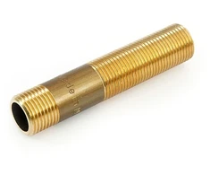 Žalvarinis ilgasriegis GENERAL FITTINGS, 1"x 150 mm, išor/išor