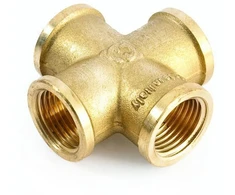 Žalvarinis keturšakis GENERAL FITTINGS, 1/2"