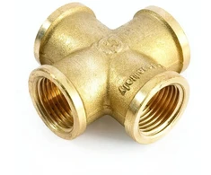 Žalvarinis keturšakis GENERAL FITTINGS, 3/4"