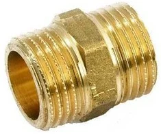 Žalvarinis nipelis GENERAL FITTINGS, 1 1/4"