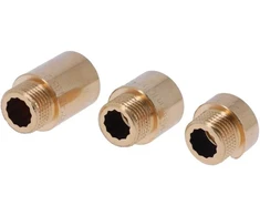 Žalvarinis prailgintojas GENERAL FITTINGS, 3/8"x 15 mm, vid/išor