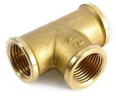 Žalvarinis trišakis GENERAL FITTINGS, 1/2"