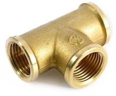 Žalvarinis trišakis GENERAL FITTINGS, 3/8"