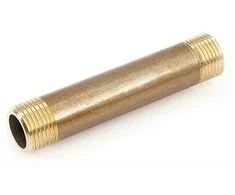 Žalvarinis trumpasriegis GENERAL FITTINGS, 1"x 150 mm, išor/išor