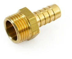 Žalvarinis žarnos antgalis GENERAL FITTINGS, 3/4"x 20 mm, išor. sr.