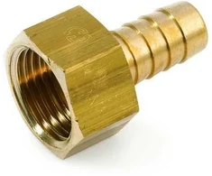 Žalvarinis žarnos antgalis GENERAL FITTINGS, 1"x 25 mm, vid. sr.